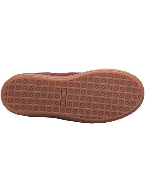 PUMA Women's Basket Platform Patent Wn Sneaker