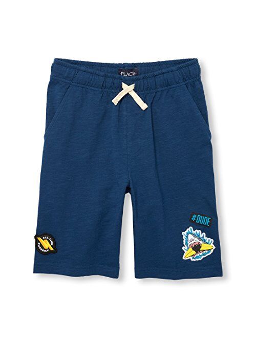 The Children's Place Big Boys' Jersey Active Shorts