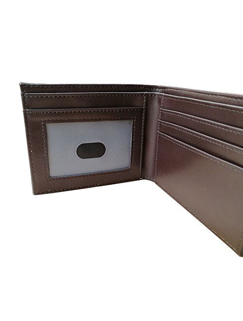 Men's Wallet Compatible for Assassin Creed Emblem Bifold Short Wallet Credit Card Holder