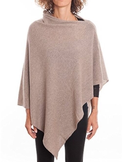 DALLE PIANE CASHMERE - Poncho 100% Cashmere - Made in Italy