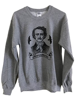 Friendly Oak Unisex Edgar Allan Poe Sweatshirt