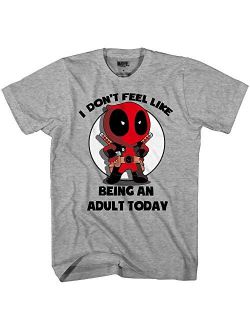 Deadpool Don't Feel Like Being an Adult T-Shirt