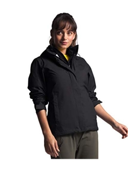 Womens Venture 2 DWR Waterproof Hooded Rain Jacket