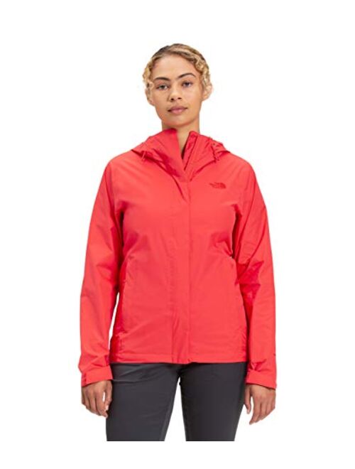 The North Face Womens Venture 2 DWR Waterproof Hooded Rain Jacket