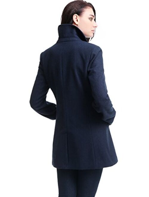 BGSD Women's Rory Wool Blend Toggle Coat (Regular & Plus Size)