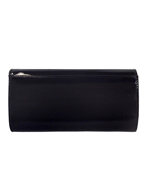 JNB Women's Patent Leather Candy Clutch