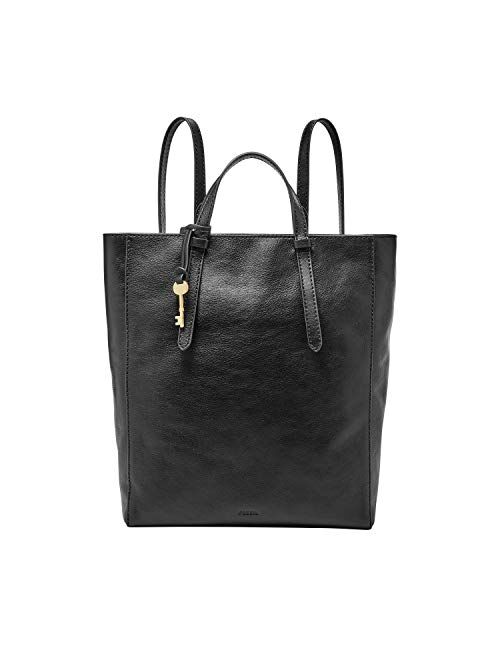 Fossil Camilla Convertible Large Leather Backpack