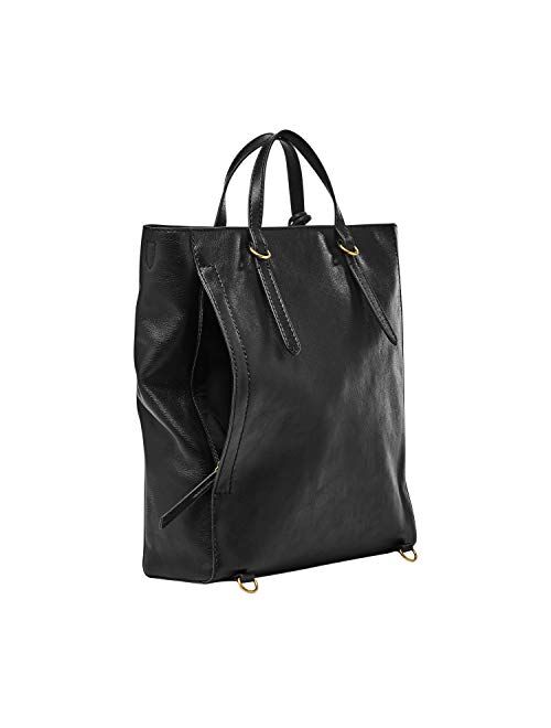 Fossil Camilla Convertible Large Leather Backpack