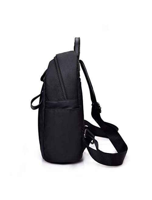 MEIPER Women Backpack Purse Waterproof Nylon Anti-theft Fashion Casual Lightweight Travel School College Bag Rucksack for Women Girls Ladies Shoulder Bags Casual Small Da