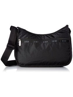 Classic Hobo Handbag, Black, One Size