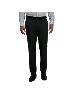 J.M. Haggar Men's 4-Way Stretch Dress Pant - Slim Fit Flat Front