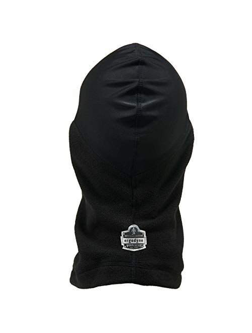 Balaclava with Spandex Top, Comfortable Wear Under Helmet, Winter Face Mask, Ergodyne N-Ferno 6822,Black