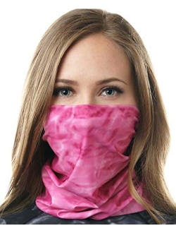 Aqua Design Face Mask for Women: UPF 50+ Motorcycle Ski Cover Balaclava Gaiter