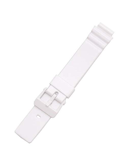 OliBoPo Waterproof Natural Resin Replacement Watch Band for Casio Women's LRW200H