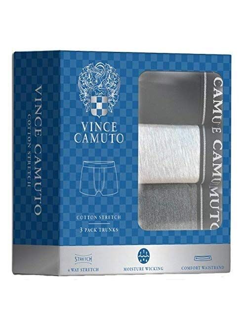 Vince Camuto Men's 3-Pack Cotton Stretch Trunks