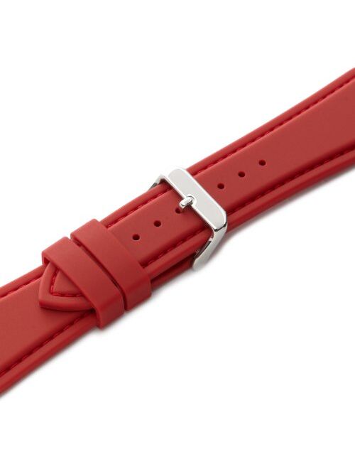 Hadley Roma Hadley-Roma Men's MS3346RAG240 Genuine Silicone Diver Sport Watch Strap
