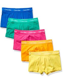 Underwear Men's Cotton Stretch 5 Pack Pride Pack Low Rise Trunks