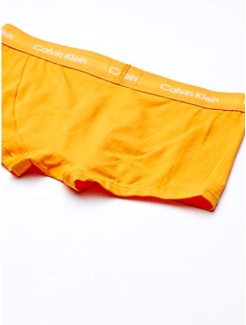 Calvin Klein Underwear Men's Cotton Stretch 5 Pack Pride Pack Low Rise Trunks