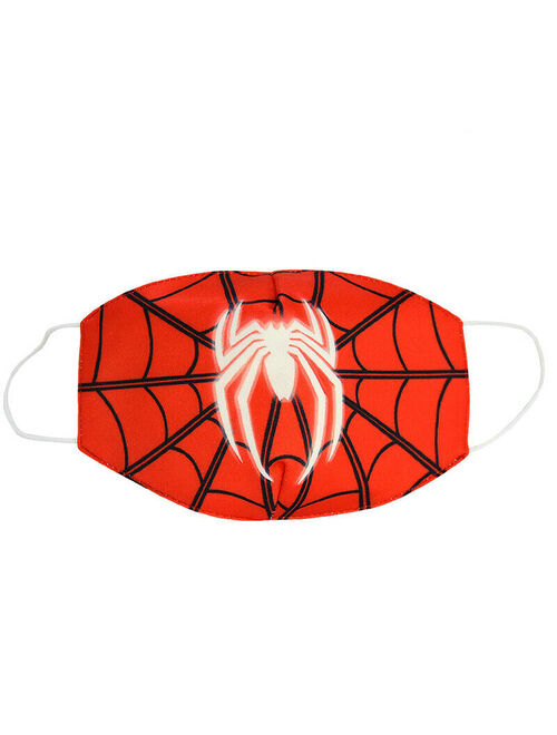 Adult Kids Marvel Spiderman Half Face Mask Boy Washable Superhero Mouth Cover