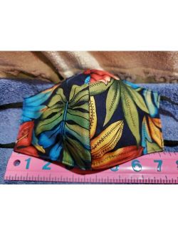 Handmade Women's Face Mask washable Tropical