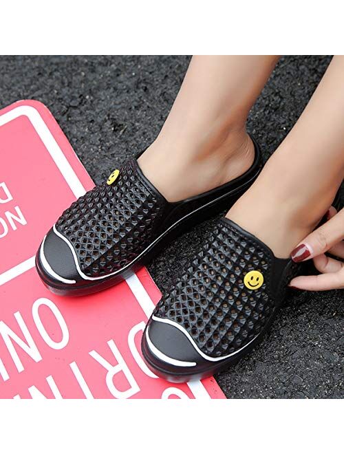 YXDCHW Women's Mesh Breathable Quick-Drying Beach Slippers Anti-Slip Garden Clogs Mules Shoes
