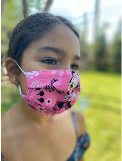 Kids And Adult Face Mask - Double Cloth - Reusable - Washable