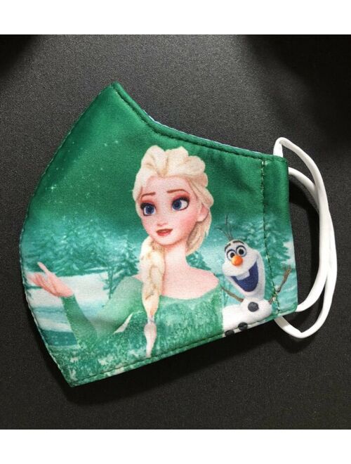 Kids Girl Face Mask CoverVariety Color Frozen Handmade Machine Washable