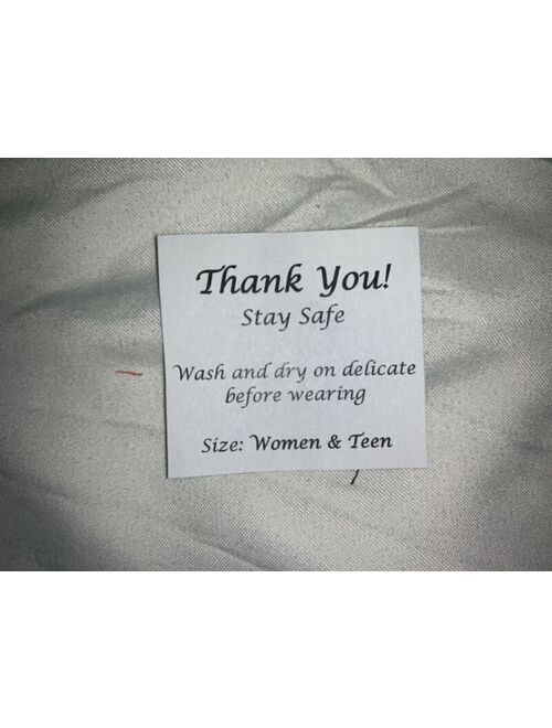 Womans Face Mask Custom Handmade