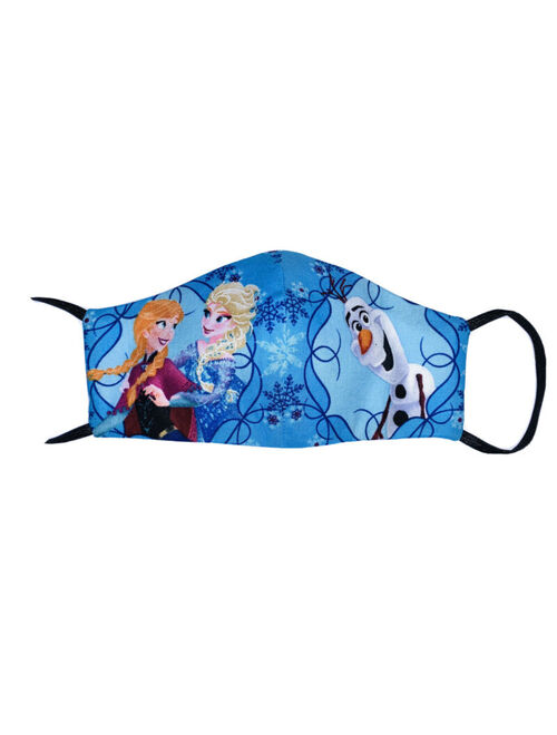 Kids Washable Face Mask Wt Filter Pocket/Reusable/Girls/Frozen/Handmade/US Made