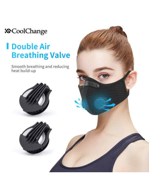 PM2.5 reusable outdoor clean air face filter mask cover face haze smog mask