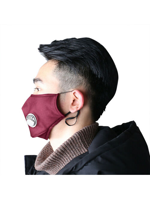 5-Layer PM2.5 Washable Reusable Activated Carbon Smog Mouth Cover Safe Striking