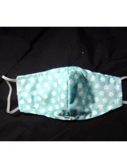 Women Face Mask Handmade Washable Reusable with Filter Sewn In Floral