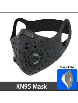 Face Mask With Filter Activated Carbon Men