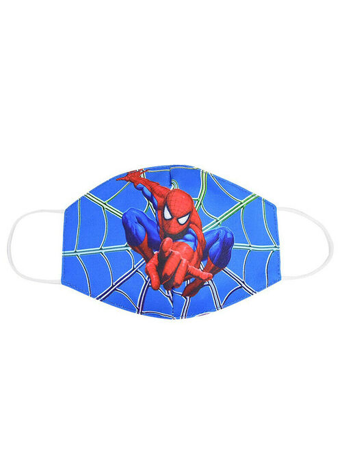 Adult Kids Marvel Spiderman Half Face Mask Boy Washable Mouth Cover Outdoor Mask