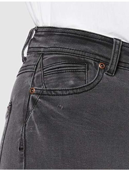 Amazon Brand - find. Women's Skinny Mid Rise Jeans, Grey, W28 x L32