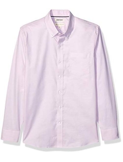 Amazon Brand - Goodthreads Men's Standard-Fit Long-Sleeve Wrinkle Resistant Comfort Stretch Oxford Shirt with Easy Care