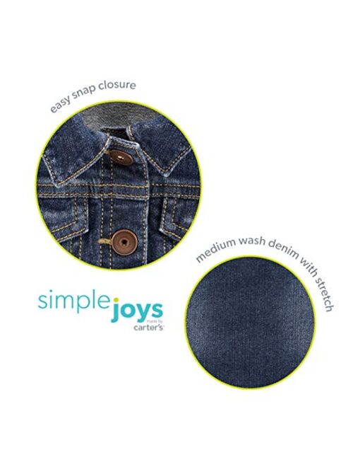 Simple Joys by Carter's Baby and Toddler Girls' Denim Jacket