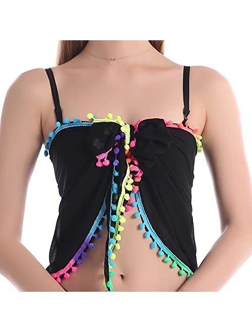 Outrip Women Swimsuit Bathing Suit Beach Cover up Chiffon Floral Kimono Cardigan