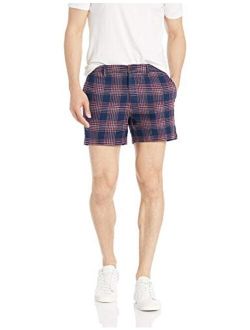 Amazon Brand - Goodthreads Men's 5" Inseam Comfort Stretch Linen Cotton Short