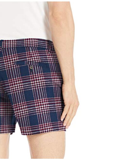 Amazon Brand - Goodthreads Men's 5" Inseam Comfort Stretch Linen Cotton Short