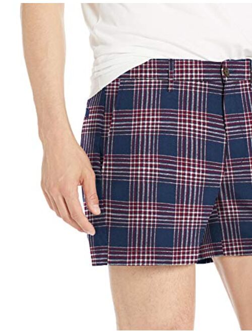 Amazon Brand - Goodthreads Men's 5" Inseam Comfort Stretch Linen Cotton Short