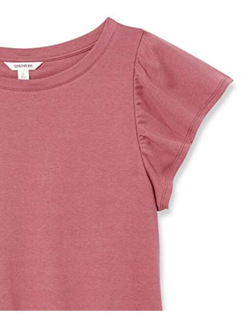 Amazon Brand - Goodthreads Women's Cotton Interlock Flutter Sleeve Top