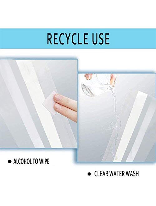 Safety Face Shield, 2 Pack Reusable Goggle Shield Face Visor Transparent Anti-Fog Layer Protect Eyes from Splash