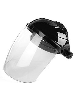 Pukido Transparent Lens Anti-UV Anti Shock Welding Helmet Face Shield Solder Mask