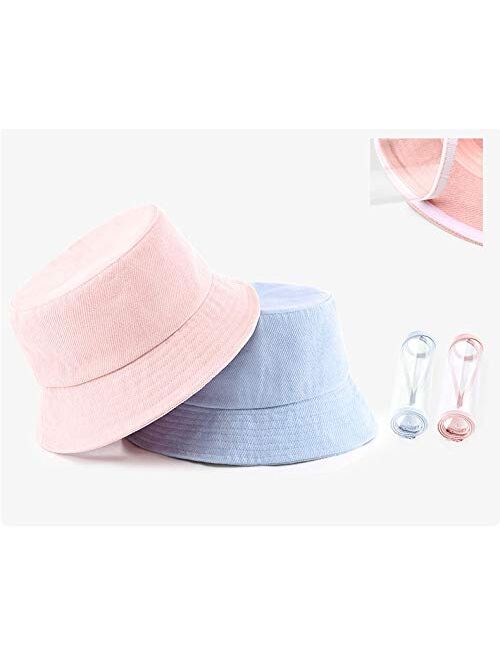 Bucket Sun Hats for 3-8yrs Girls Boys Outdoor Beach Baby Sun Hat with Face Shield Summer Cotton Protective Sun Hat Toddler
