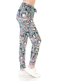 Premium Women's Joggers Popular Print High Waist Track Pants(S-XL) BAT2