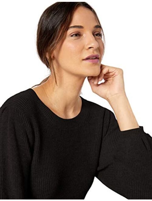 Amazon Brand - Lark & Ro Women's Balloon Sleeve Sweater