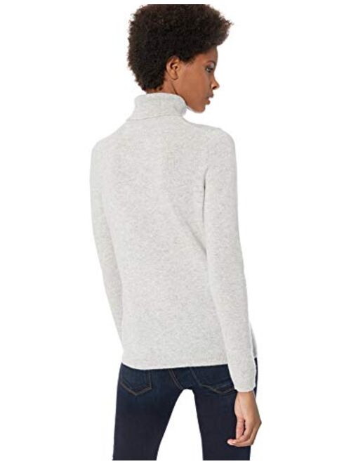 Amazon Brand - Lark & Ro Women's Turtleneck Pullover Cashmere Sweater