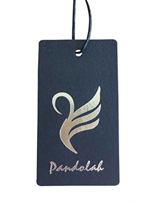 Pandolah Women Plus Size Tassel Fringe Padded Bikini Bandeau One Piece Swimsuits