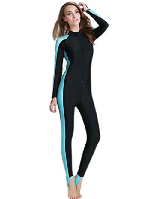 Swimsuit for Women Design One Piece Long-Sleeve Surfing Suit Sun Protection